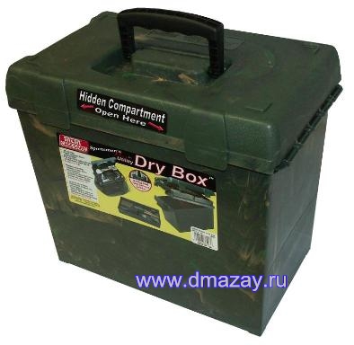 Ящик пластиковый водозащищенный MTM (МТМ) Sportsmans Plus Utility DRY BOX SPUD2 09 Wild Camo для охотников рыбаков любителей водного спорта и туристов камуфлированный